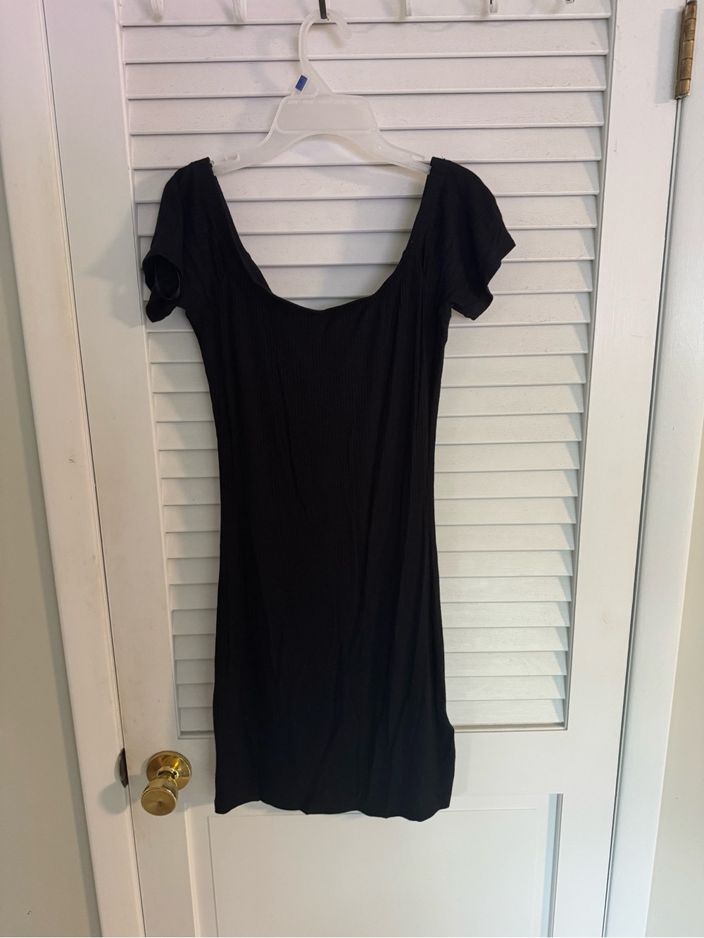 AE Black Off the Shoulder Dress